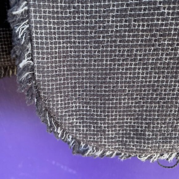 Ann Taylor black fringe jacket w/cropped sleeves - Picture 3 of 9